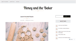 Desktop Screenshot of honeyandthebaker.com